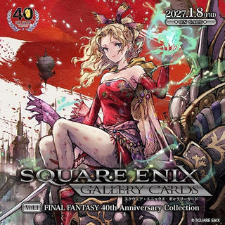 Pre-order {Case}SQUARE ENIX GALLERY Cards Vol.01 – FINAL FANTASY 40th Anniversary Collection Display Box | Japanese Ver. - PokeNinJapan
