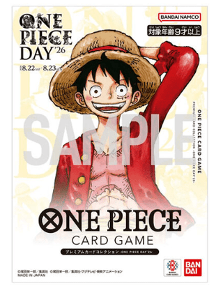 Pre-order ONE PIECE Card Game Premium Card Collection - ONE PIECE DAY '26 - PokeNinJapan