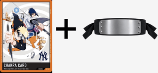{Promo} NARUTO CARD GAME CP-001 Chakra Card New York Yankees Ver. - PokeNinJapan