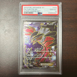 [PSA 10] {006/023} FA/YVELTAL EX | Japanese Pokemon Card PSA Grading - PokeNinJapan