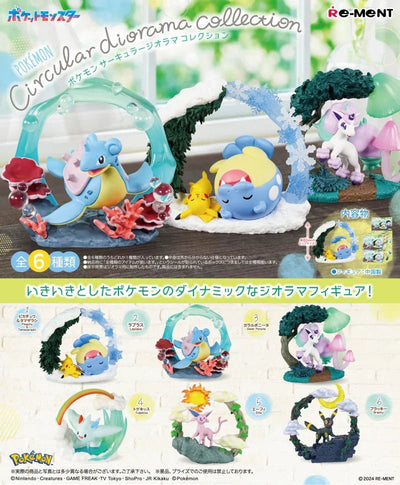 {Re-ment} Circular diorama collection