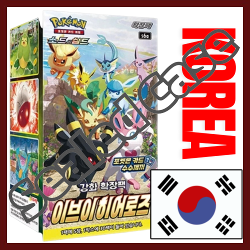 s6a Korean Case} Eevee Heroes Korean ver. | Korean Pokemon Card PokeNinJapan s6a Korean Case} Eevee Heroes Korean ver. | Korean Pokemon Card PokeNinJapan