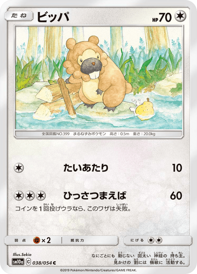 Bidoof 038/54