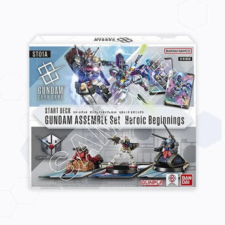 {ST01A} Gundam Card Game Start Deck Heroic Beginnings Assemble set - PokeNinJapan