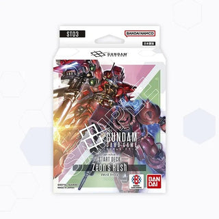 {ST03} Gundam Card Game Start Deck Zeon's Rush - PokeNinJapan