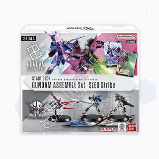 {ST04A} Gundam Card Game Start Deck SEED Strike Assemble set - PokeNinJapan