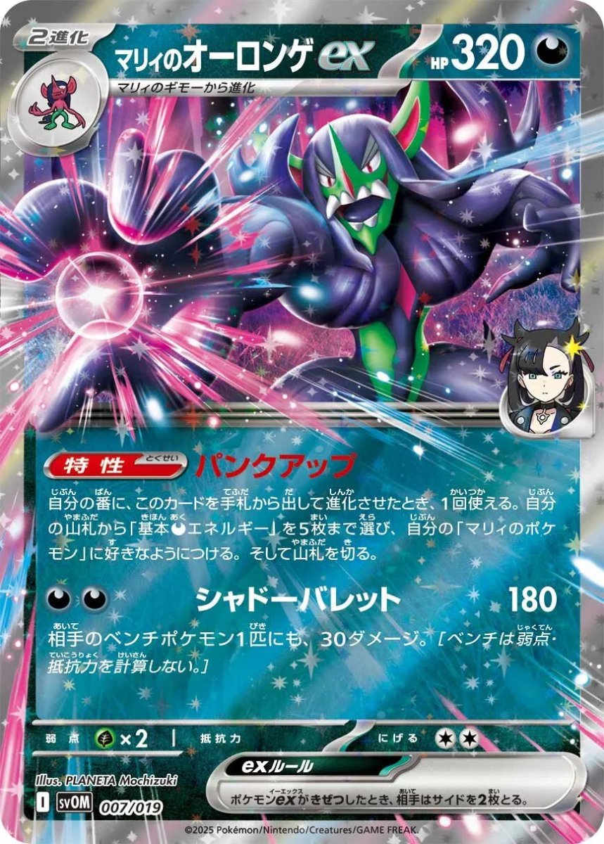 grimmsnarl pokemon card V 114/189 Darkness Ablaze Holo Rare Near Mint Colorless Artist Starter Set ex Marnie's Morpeko