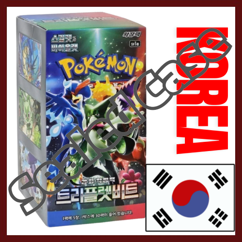 korean pokemon card sets sv1a Korean Case} Triplet Beat Korean ver