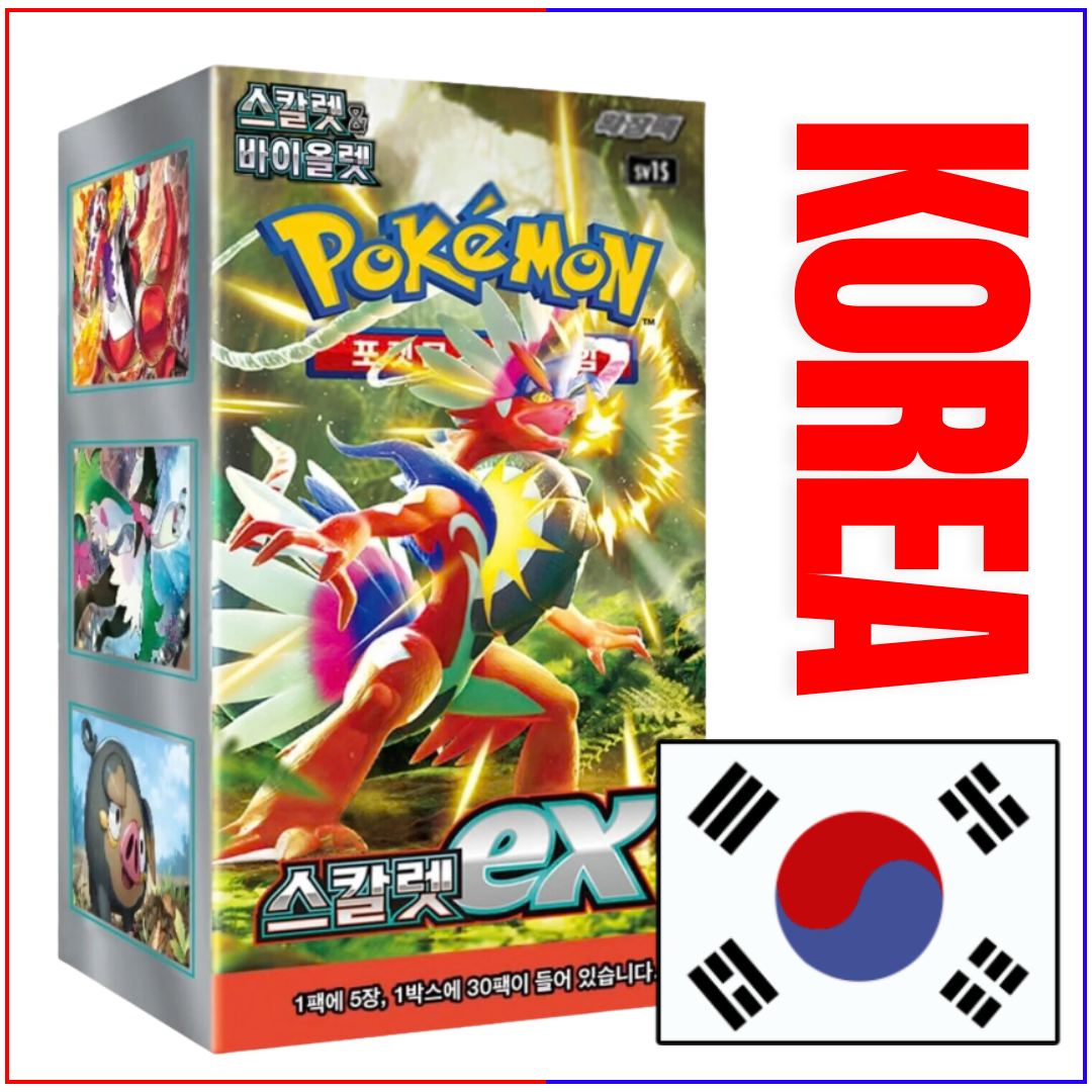 sv1S Korean Box} Scalet ex Korean ver. | Korean Pokemon Card PokeNinJapan sv1S Korean Box} Scalet ex Korean ver. | Korean Pokemon Card PokeNinJapan