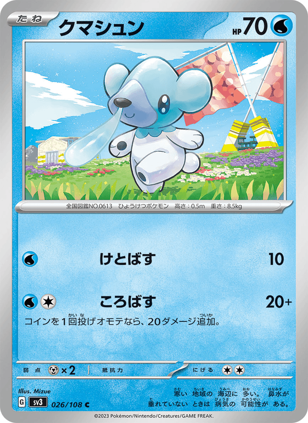 Cubchoo 026/108