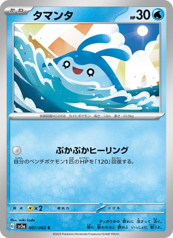 Mantyke 007/62