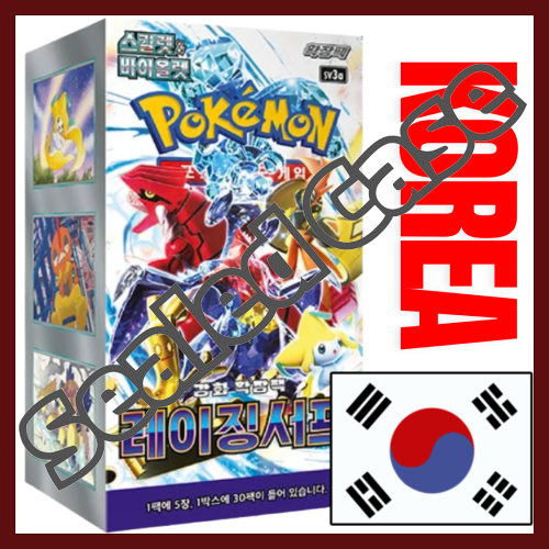Case Raging {sv3a Korean Case} Raging surf Korean ver. | Korean Pokemon Card ...