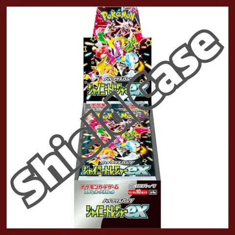 shiny treasures booster box case sv4a Case} Shiny Treasure ex-Official Sealed Case| Japanese Pokemon C – PokeNinJapan