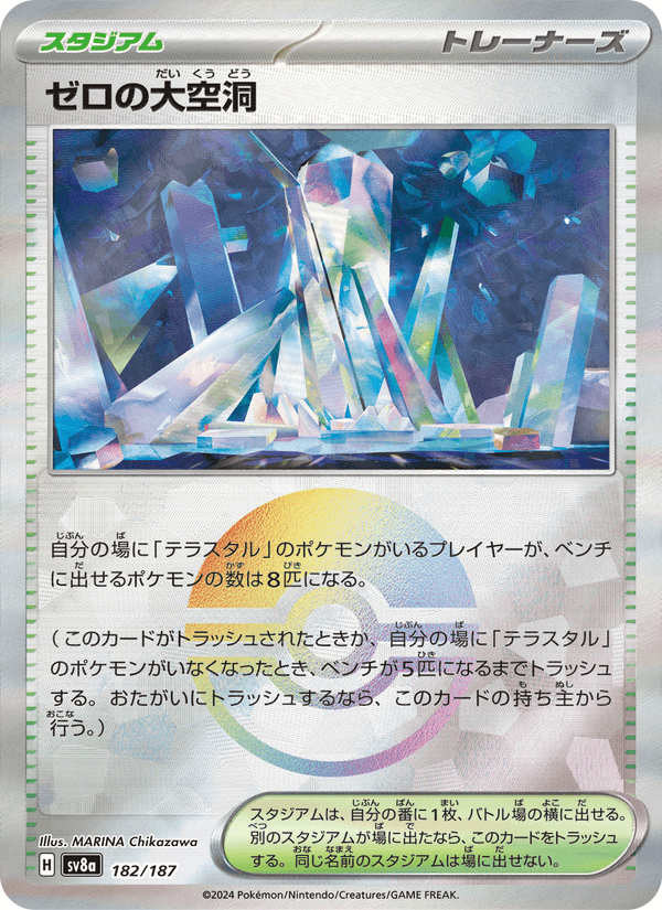 Area Zero Underdepths 182/187