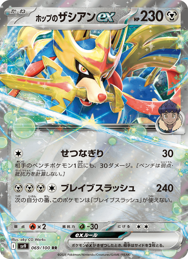 Hop's Zacian ex 069/100