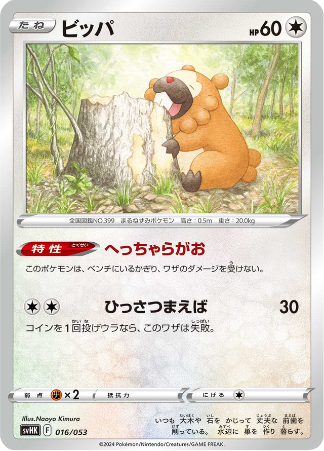 Bidoof 016/53