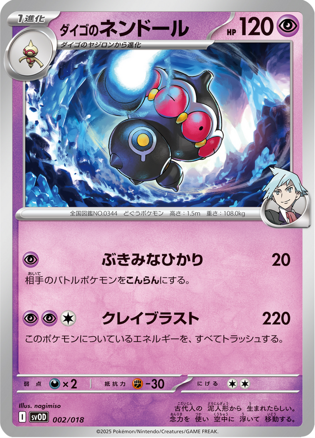 Steven's Claydol 002/19