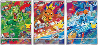{BOX} Pokémon 30th Starter Illustration Card Set Vol.3 | Chinese Pokemon Card
