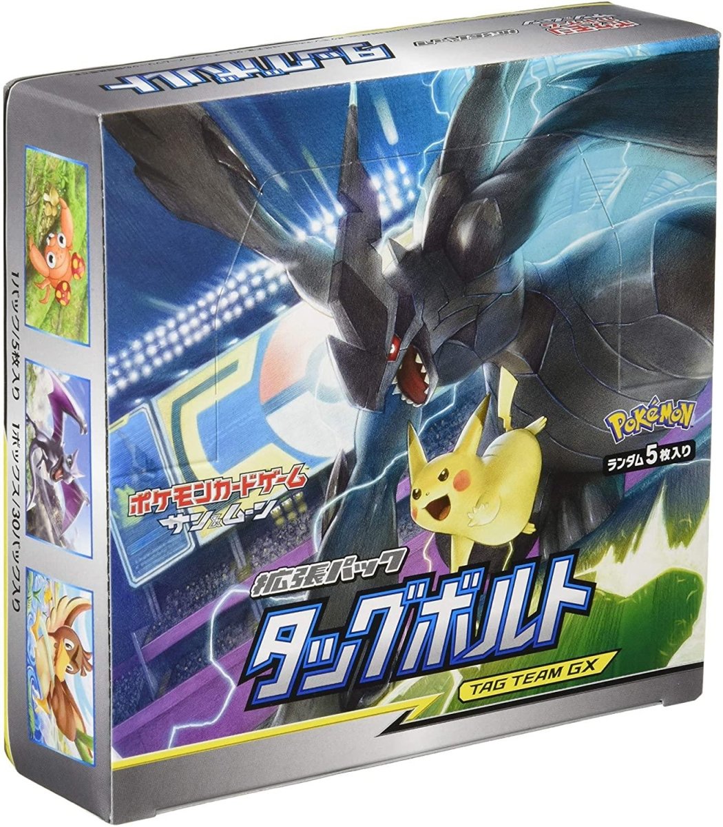 TAG Bolt SM9 Japanese Pokemon Card Booster Box