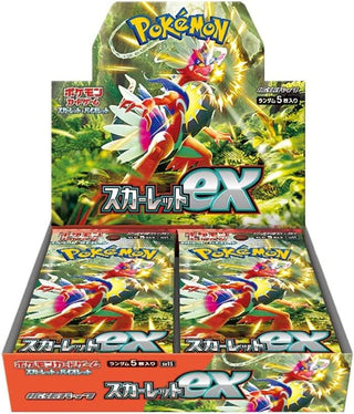 {SV1S BOX} Scarlet ex | Japanese Pokemon Card Booster box - PokeNinJapan